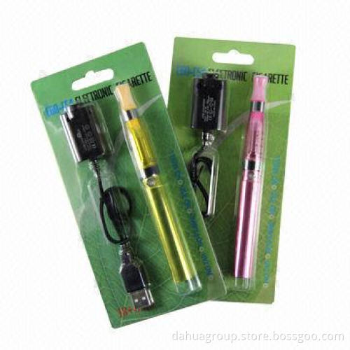 650/900/1100mAh colorful electronic cigarettes with CE5 clearomizers